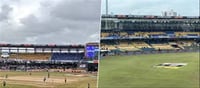 Empty stadium due to Virat Kohli..!?